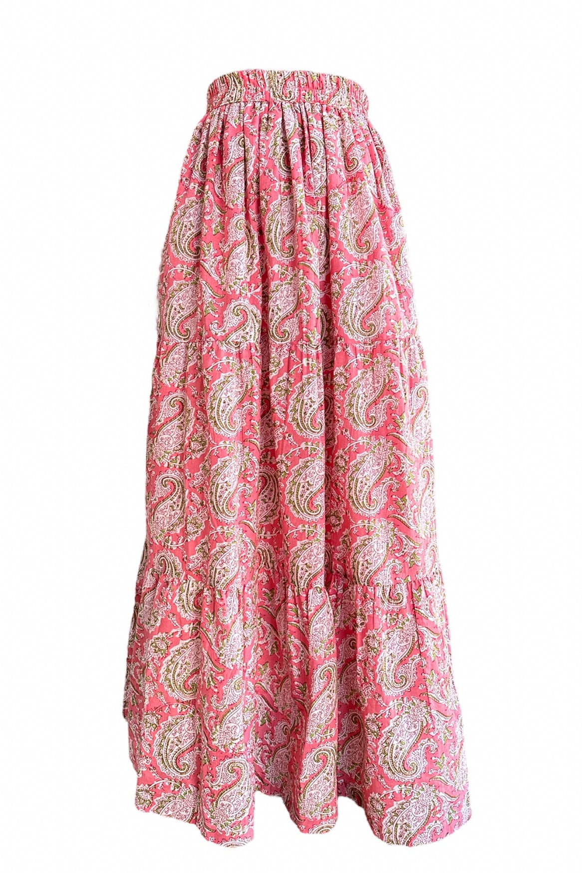 Amelia Paisley Maxi Skirt