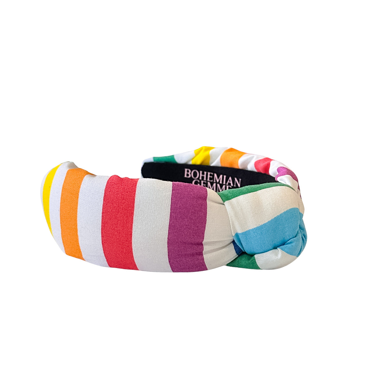 Colorful Striped Knotted Headband