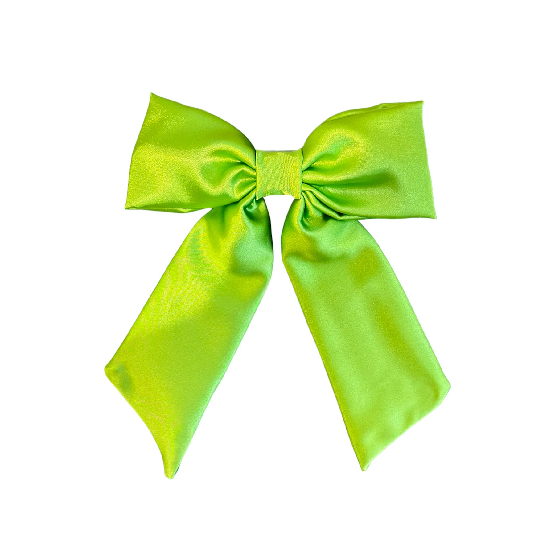 Colorful Satin Hair Bow