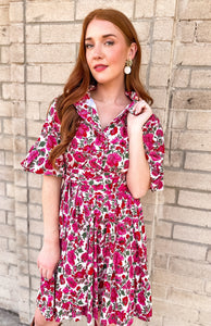 Josie Floral Mini Dress