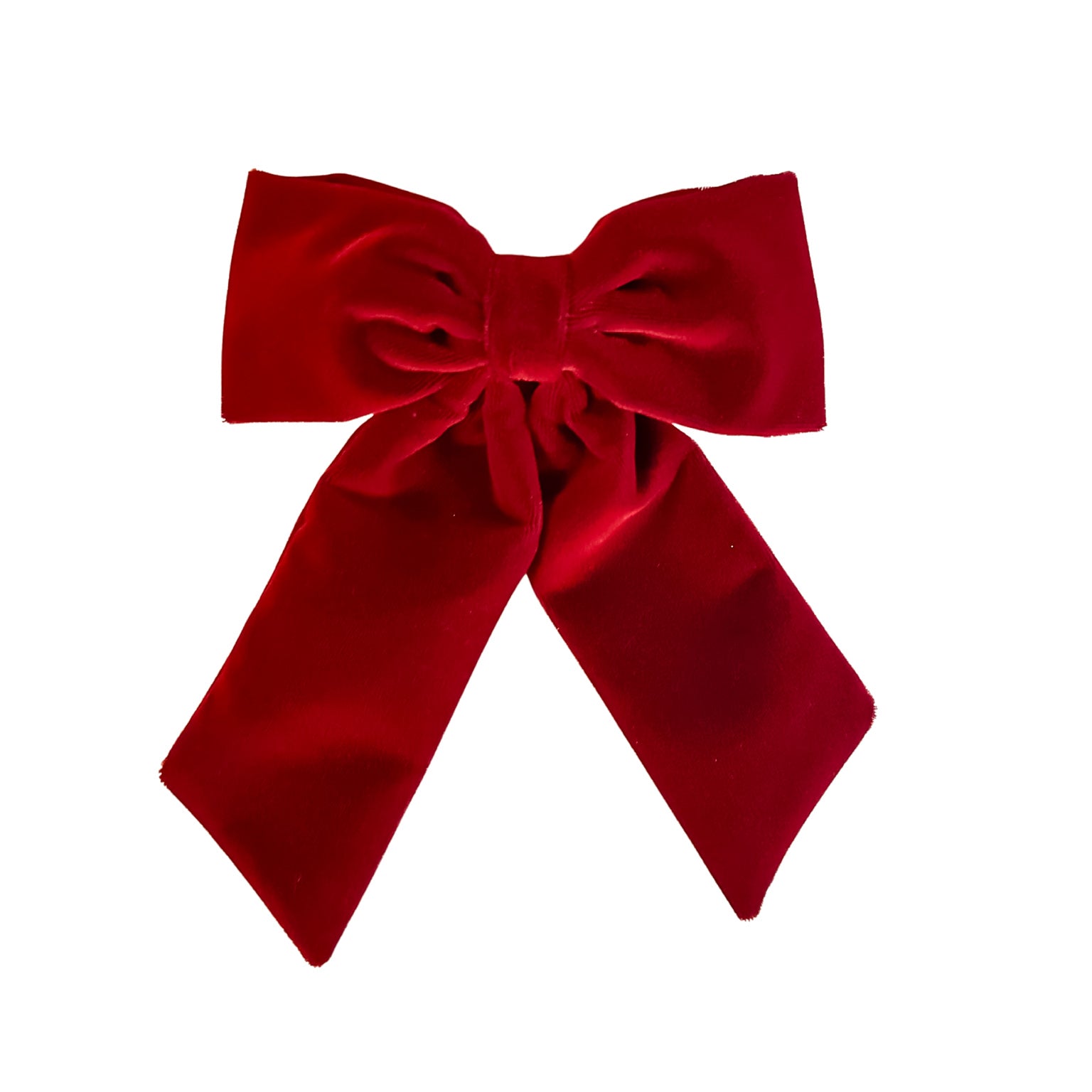 Red Velvet Hair Bow