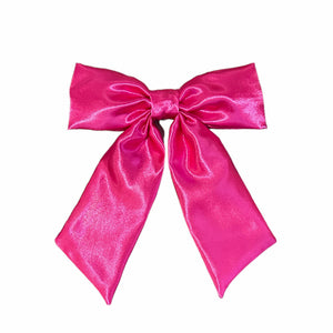 Colorful Satin Hair Bow