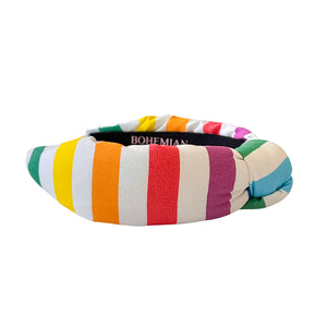 Colorful Striped Knotted Headband