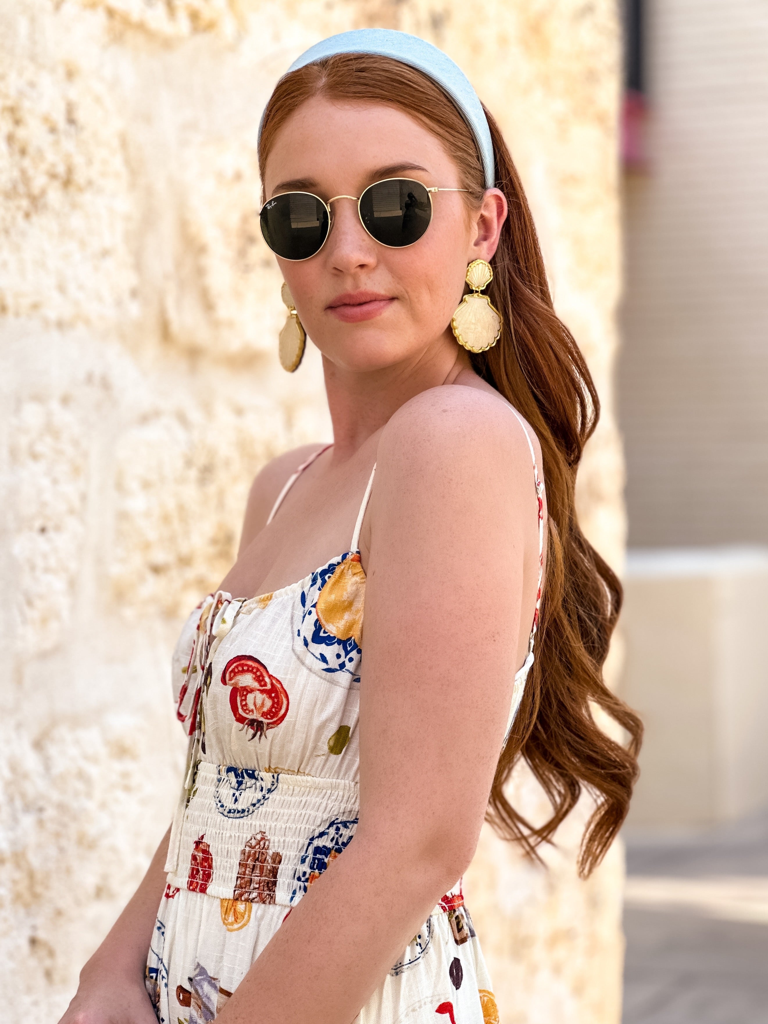 Summer Picnic Midi Dress