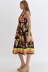Camila Printed Dress