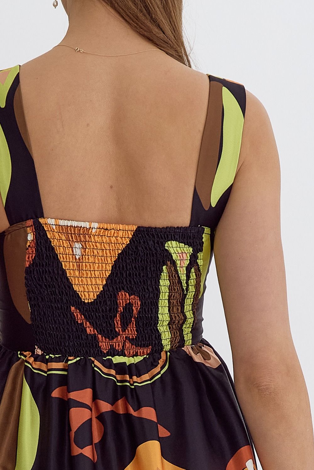 Camila Printed Dress