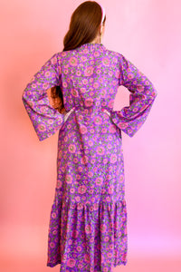 Bohemian Gemme Becca Maxi Dress- Lavender Floral