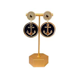 Anchor Statement Earrings