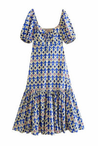 Elle Printed Maxi Dress