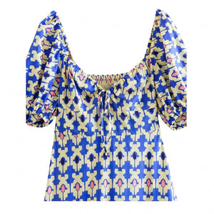 Elle Printed Maxi Dress