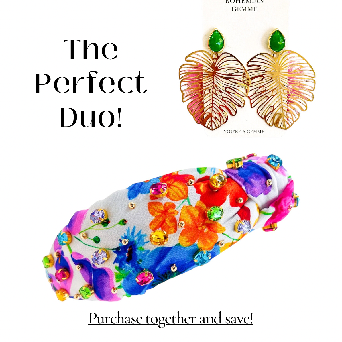 Colorful Flower Duo