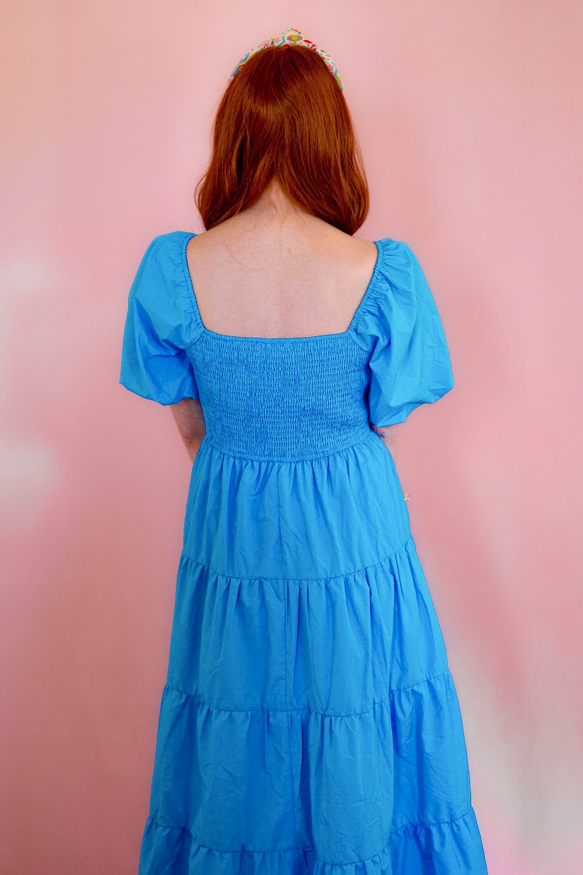 Aqua Maxi Dress