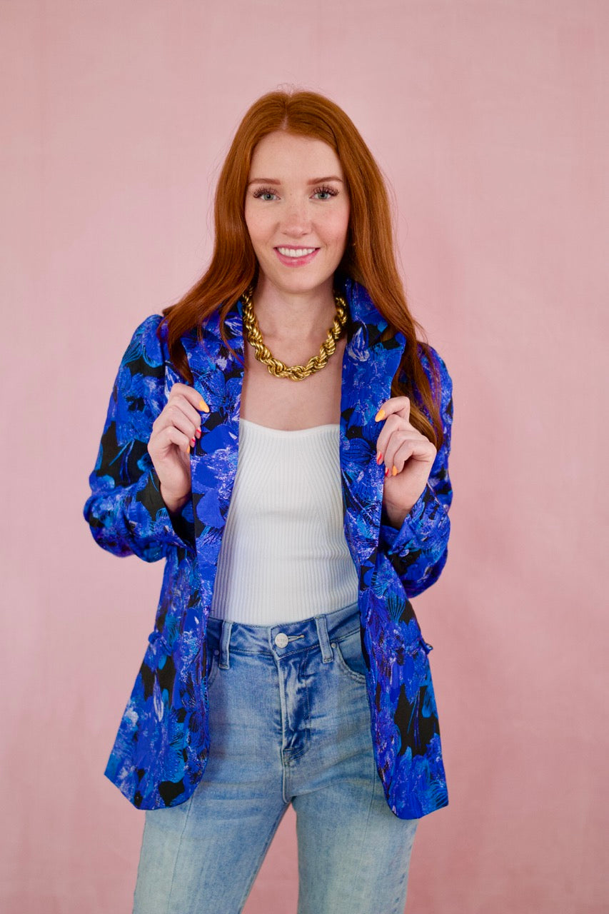 Gabriella Brocade Blazer