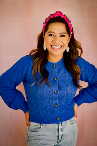 Grace Royal Blue Sweater