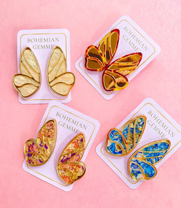 Butterfly Statement Earrings