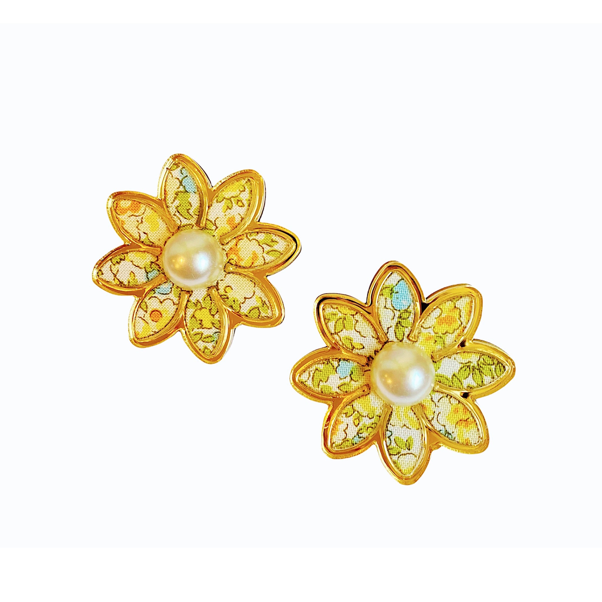 Adrianna Floral Stud Earrings