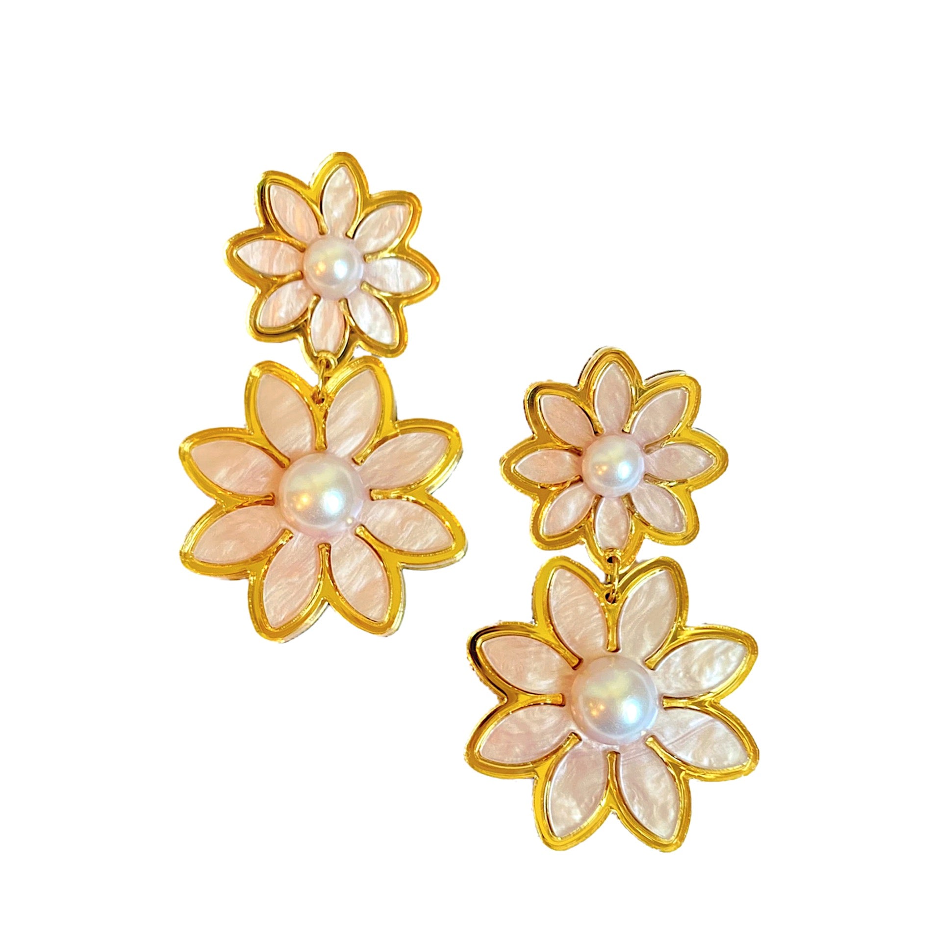 Lia Floral Dangles