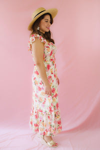 Garden Party Floral Midi Dress