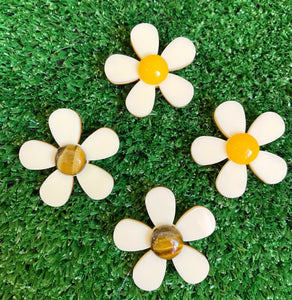 Bailey Gemstone Daisy Studs