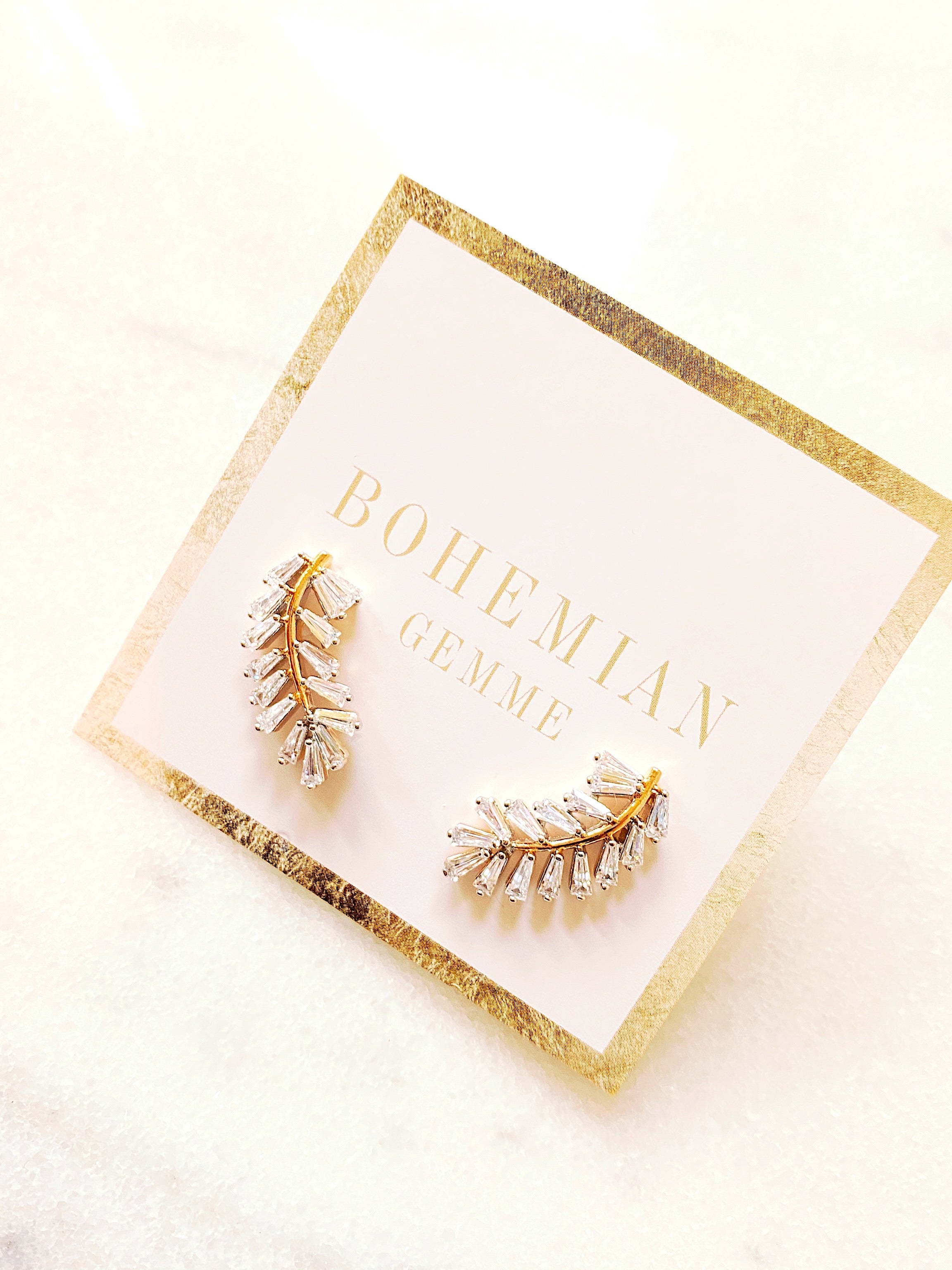 Brooke Ear Crawlers  (Gold-Filled)