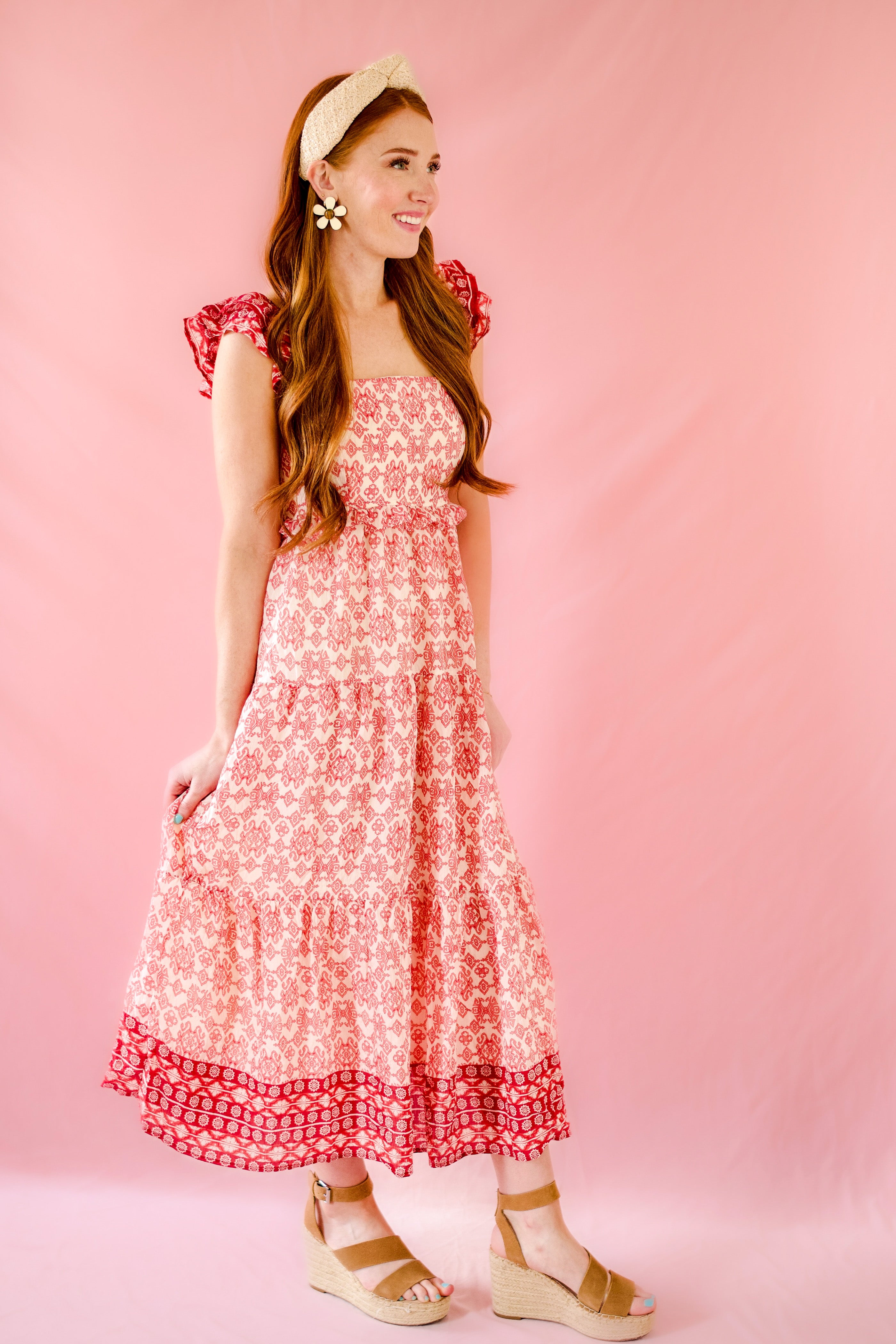Rust Maxi Dress