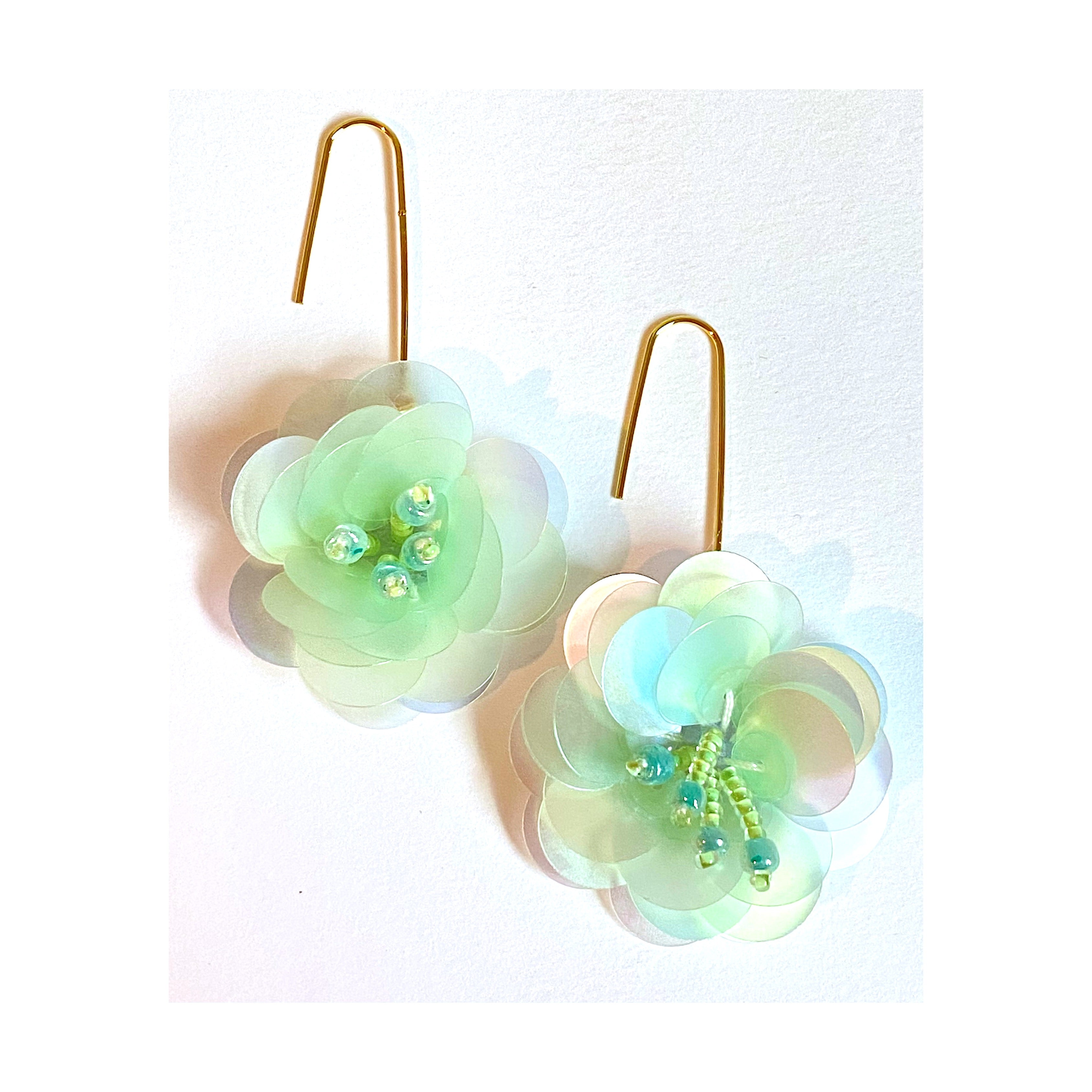 Maddie Flower Dangle Earrings